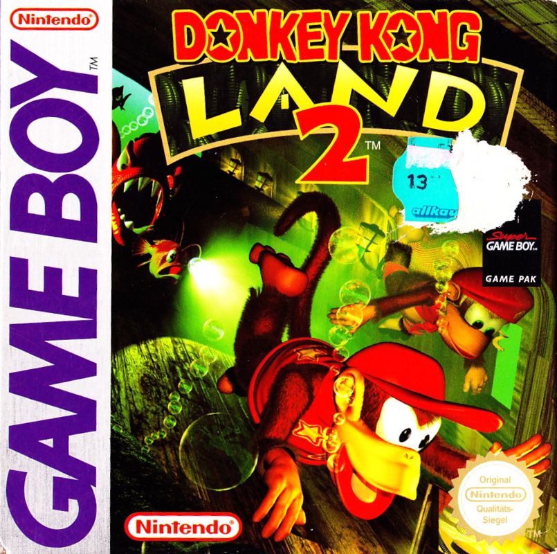 Donkey Kong Land 2 cover or packaging material - MobyGames