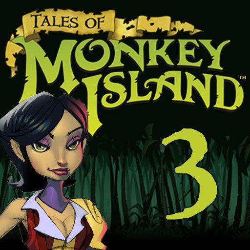 Front Cover for Tales of Monkey Island: Chapter 3 - Lair of the Leviathan (iPhone)