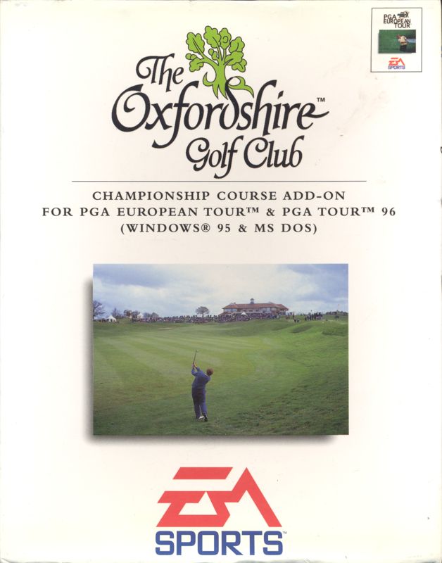Front Cover for The Oxfordshire Golf Club (DOS and Windows)