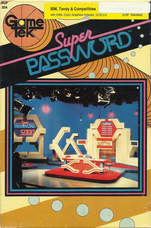 Front Cover for Super Password (DOS) (5.25" release (FLP 20A))