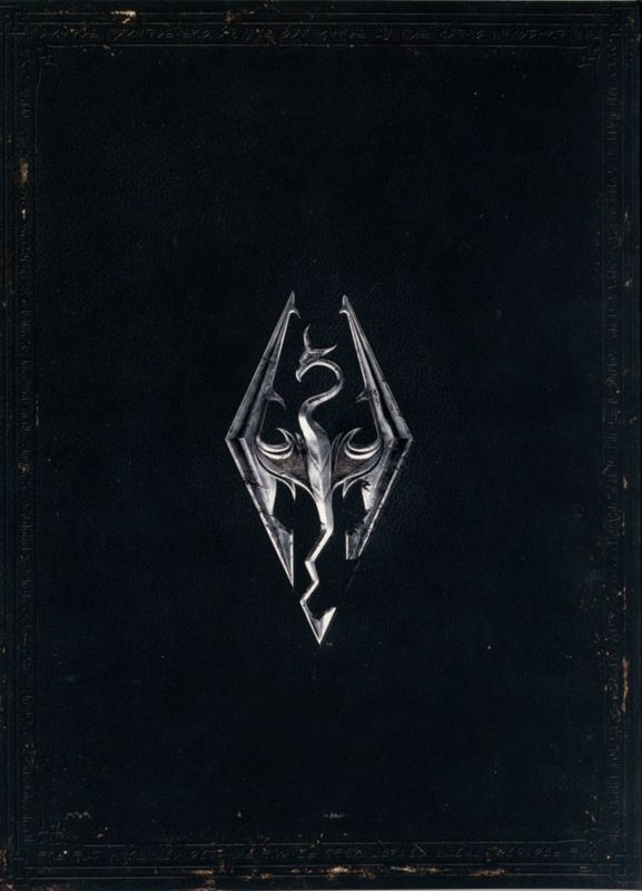 Other for The Elder Scrolls V: Skyrim (Collector's Edition) (PlayStation 3): Cardboard Sleeve - Inside