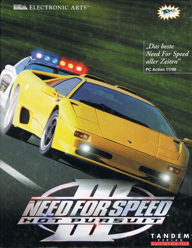 Front Cover for Need for Speed III: Hot Pursuit (Windows) (Tandem-Verlag release)