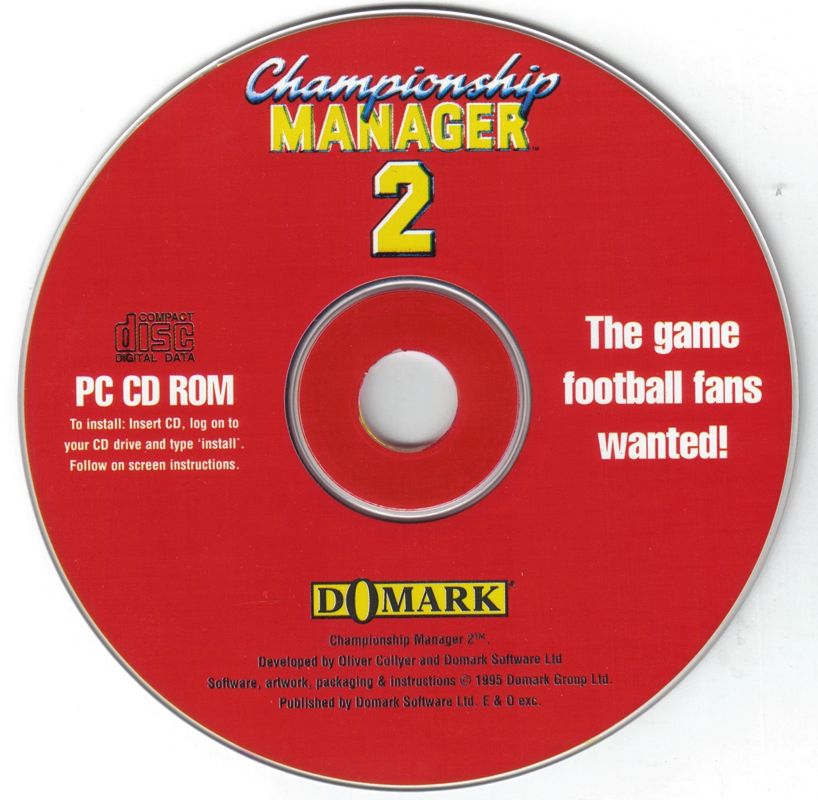 Media for Championship Manager 2 (DOS)