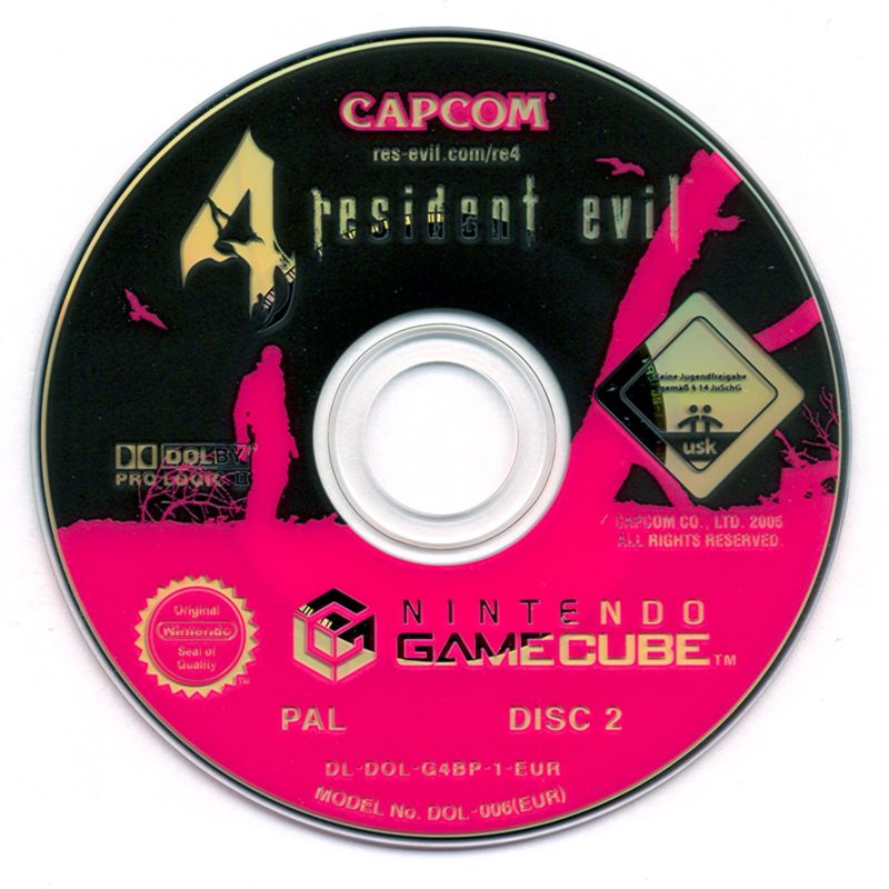 Media for Resident Evil 4 (GameCube): Disc 2