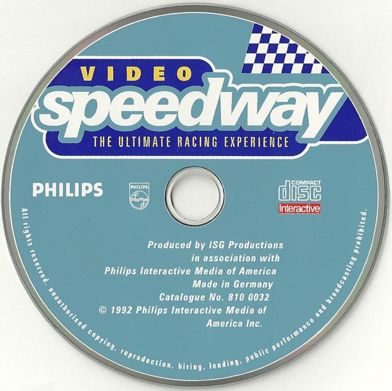 Media for Video Speedway (CD-i)