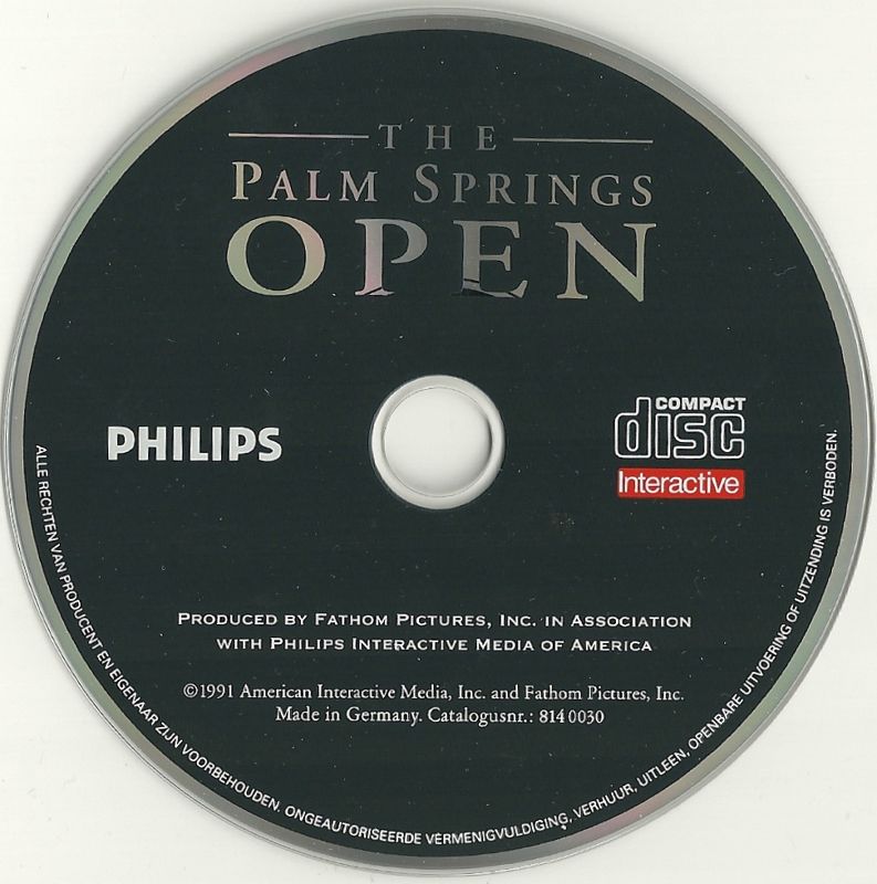 Media for ABC Sports Presents: The Palm Springs Open (CD-i)