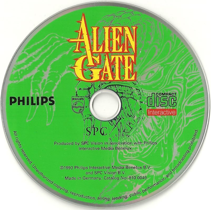 Media for Alien Gate (CD-i)