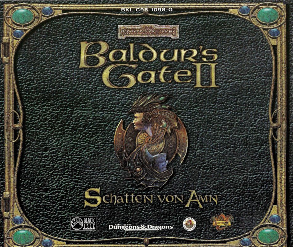 Other for Baldur's Gate II: Shadows of Amn (Windows): Jewel Case - Front