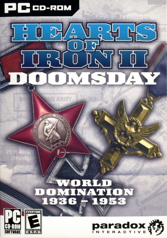 Front Cover for Hearts of Iron II: Doomsday (Windows)