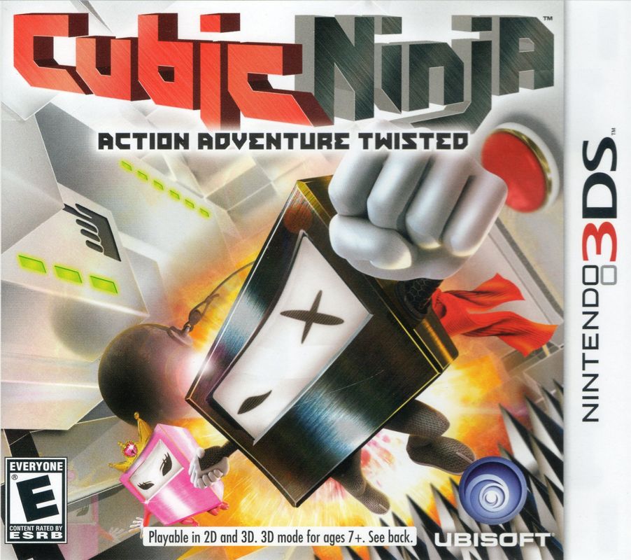 Front Cover for Cubic Ninja (Nintendo 3DS)