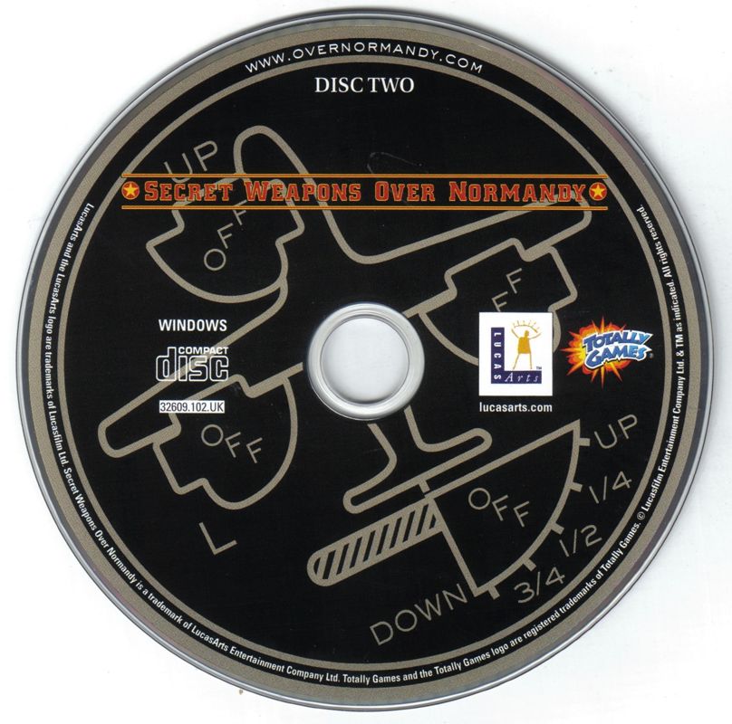 Media for Secret Weapons Over Normandy (Windows): Disc 2