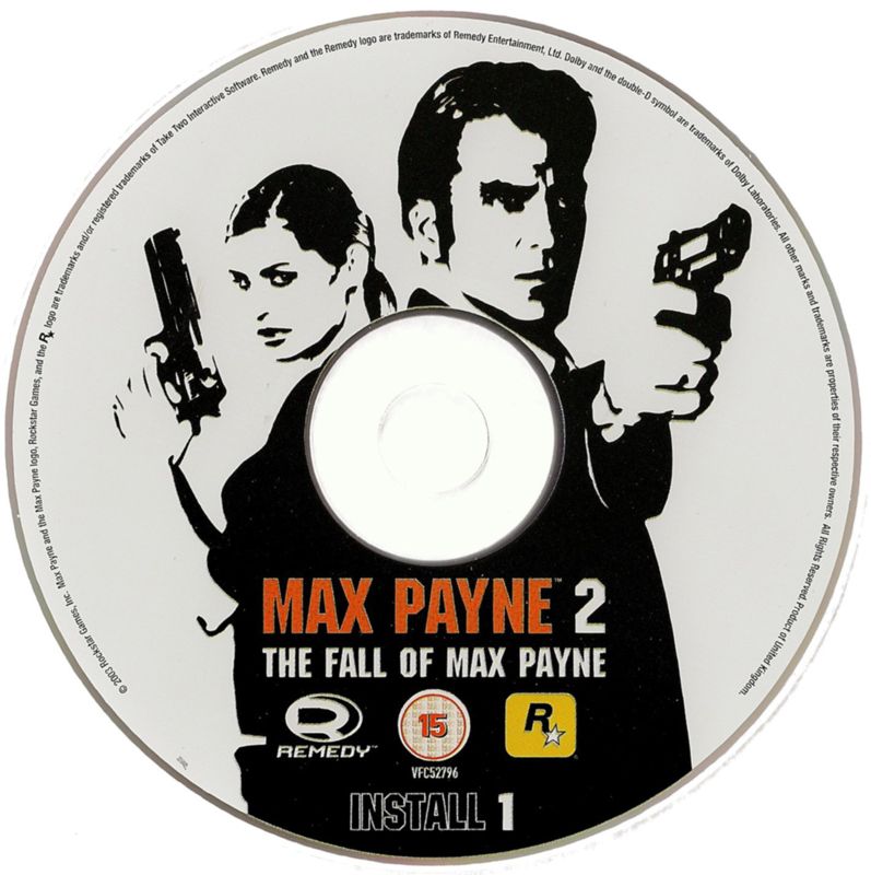 Media for Max Payne 2: The Fall of Max Payne (Windows): Install Disc 1