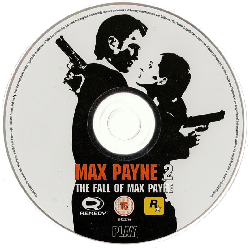 Media for Max Payne 2: The Fall of Max Payne (Windows): Play Disc