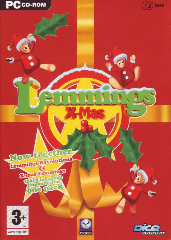 Front Cover for Lemmings X-Mas (Windows)