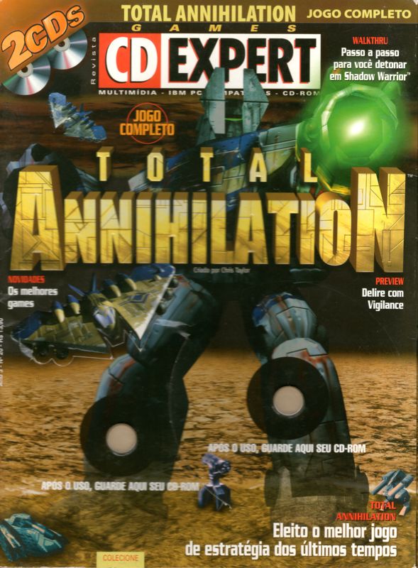 Front Cover for Total Annihilation (Windows) (CD Expert covermount)