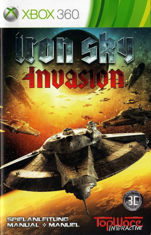 Schaduw kanker Verlammen Iron Sky: Invasion cover or packaging material - MobyGames