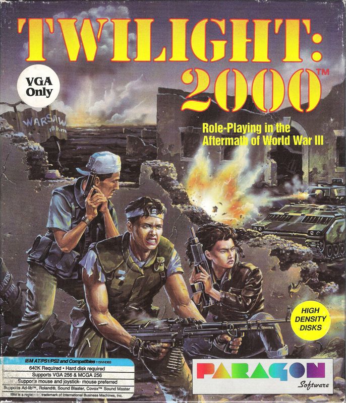 Front Cover for Twilight: 2000 (DOS)