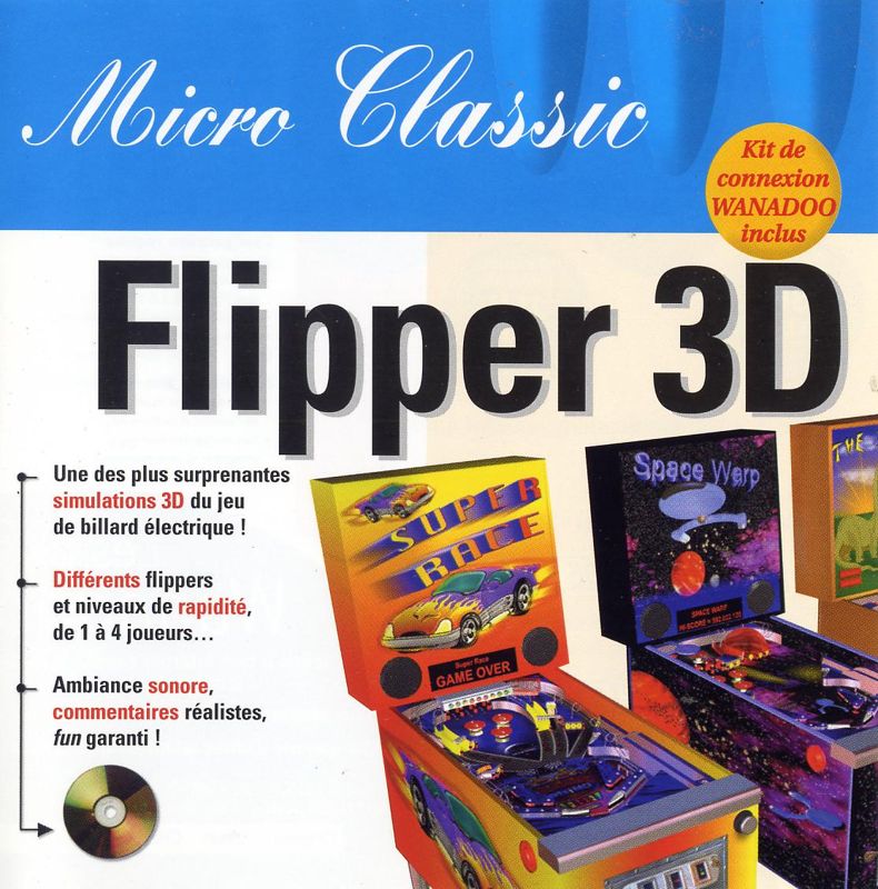 Front Cover for 3D Flipper XXL (Windows) (Micro Classic release)