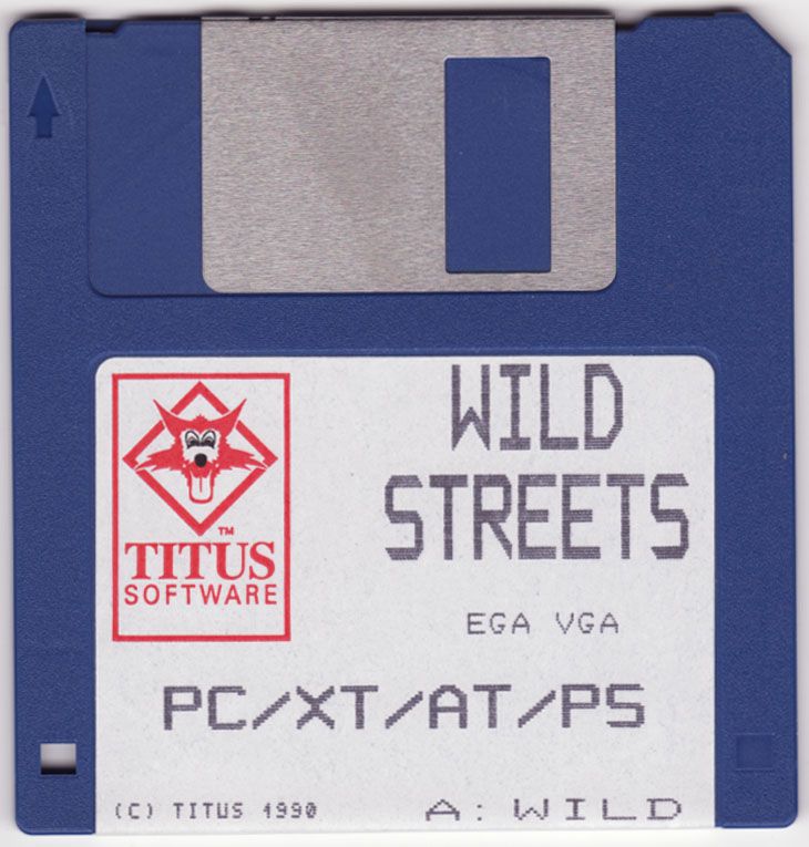 Media for Wild Streets (DOS): EGA/VGA version