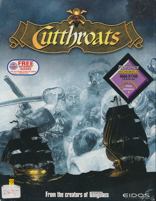 Front Cover for Cutthroats: Terror on the High Seas (Windows)