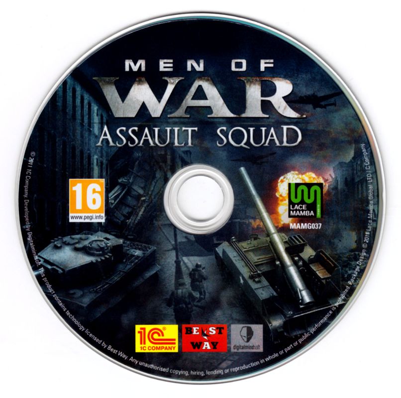 Media for Men of War: Assault Squad (Windows)