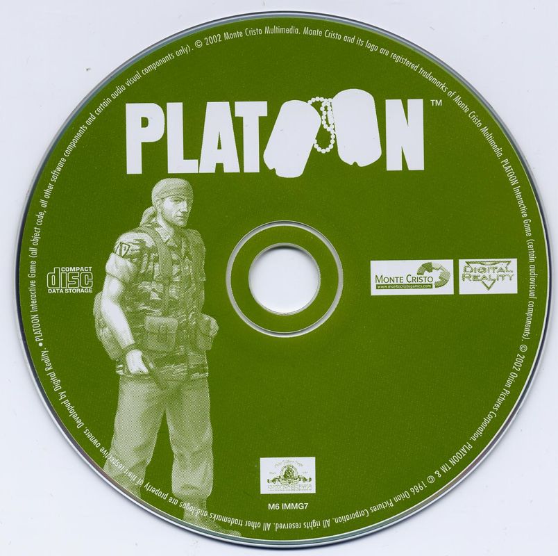 Media for Platoon (Windows) (M6 Multimedia magazine covermount)
