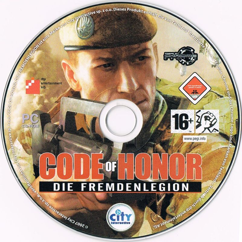 Media for Code of Honor: The French Foreign Legion (Windows)