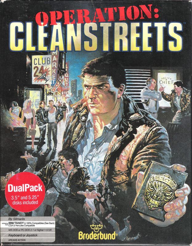 Front Cover for Operation: Cleanstreets (DOS) (Dual Media Release)