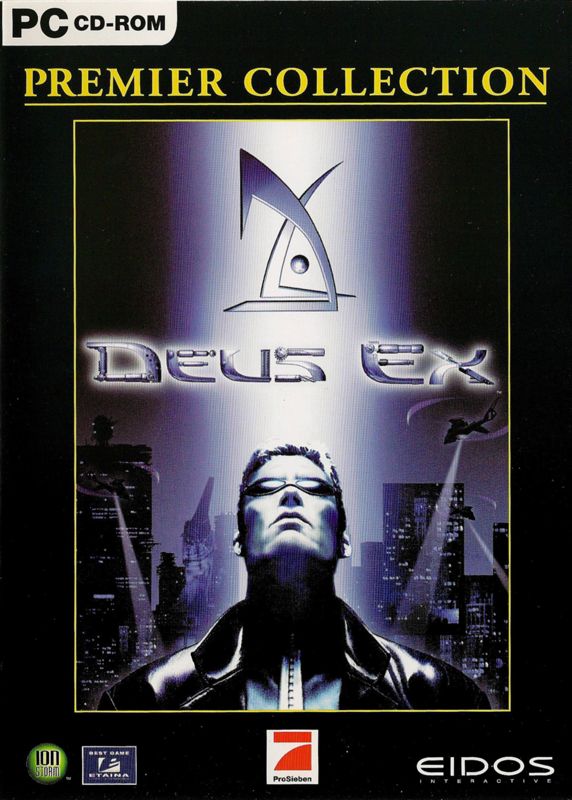 Front Cover for Deus Ex (Windows) (Eidos Premier Collection release)