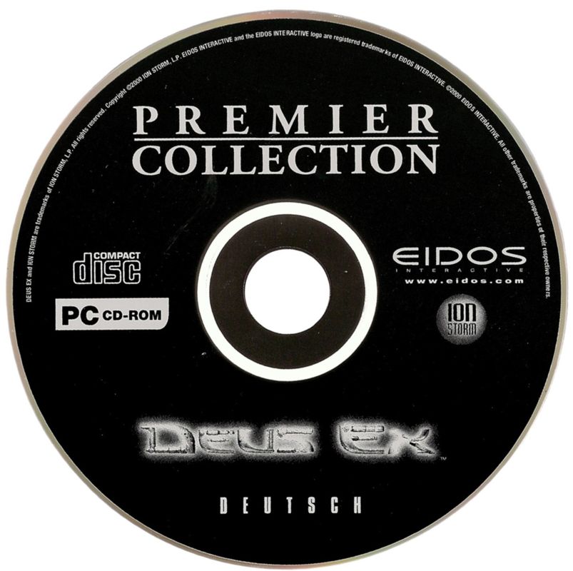 Media for Deus Ex (Windows) (Eidos Premier Collection release)