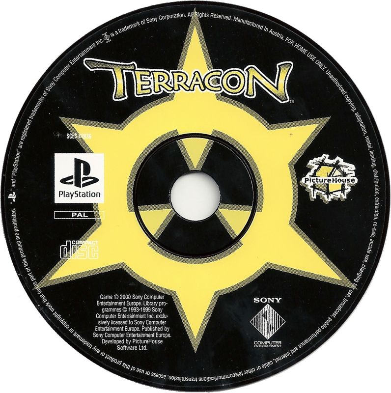 Media for Terracon (PlayStation)