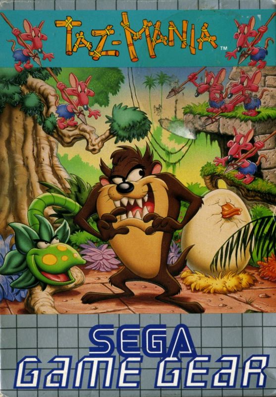 Front Cover for Taz-Mania (Game Gear)