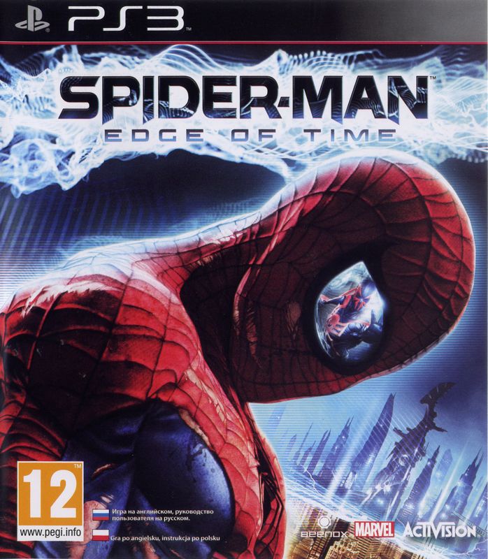 Spider-Man: Edge of Time cover or packaging material - MobyGames