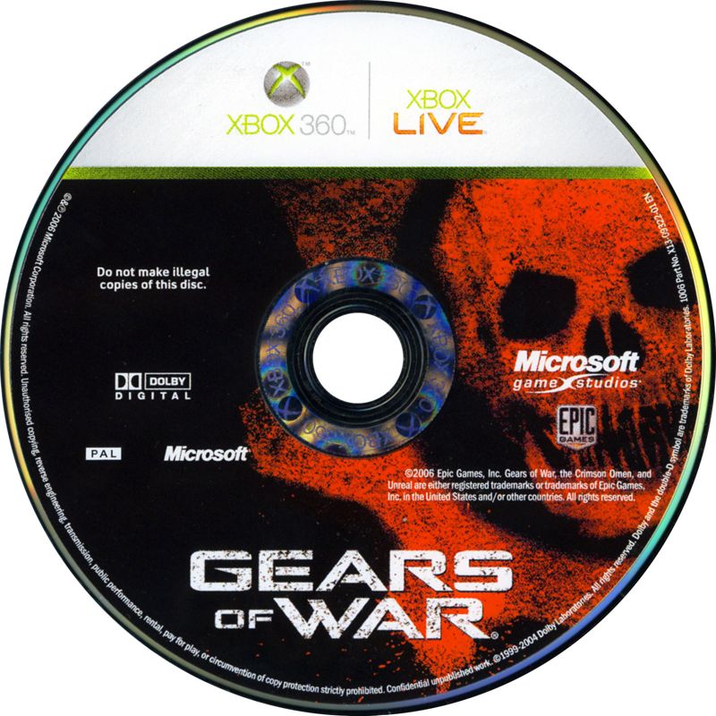 Media for Gears of War (Xbox 360)
