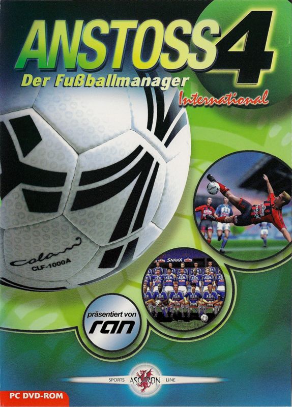 Front Cover for Anstoss 4: Der Fußballmanager - International (Windows)