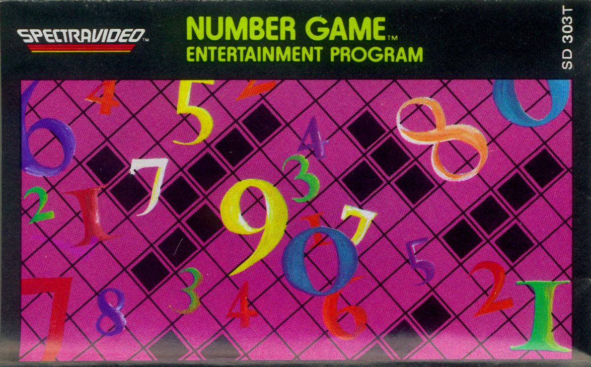 Front Cover for Number Game (Spectravideo)