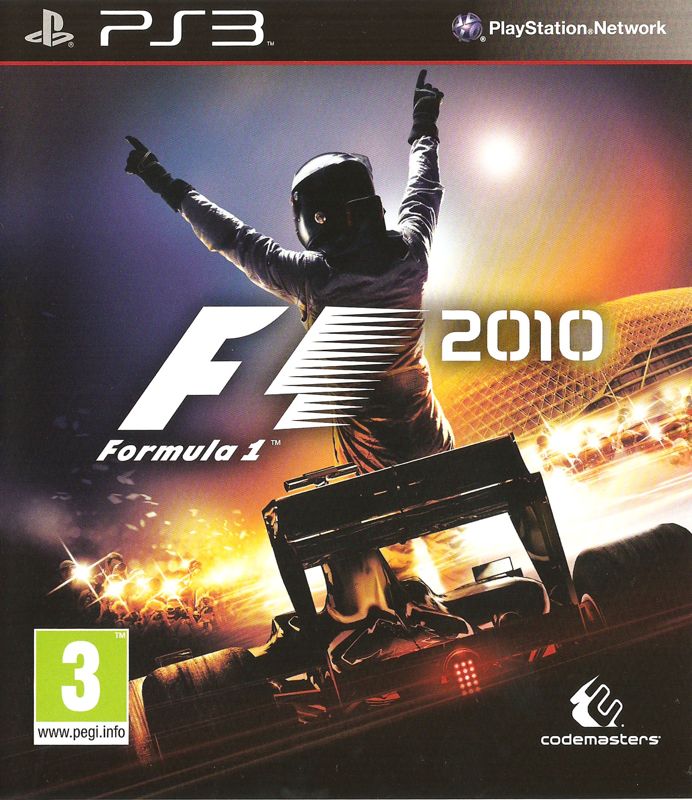 Front Cover for F1 2010 (PlayStation 3)