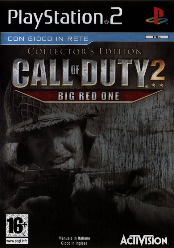 Front Cover for Call of Duty 2: Big Red One (Collector's Edition) (PlayStation 2)