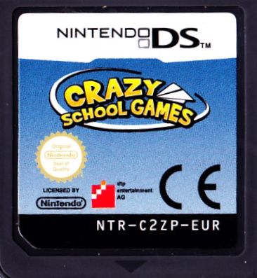 Media for Crazy School Games (Nintendo DS)