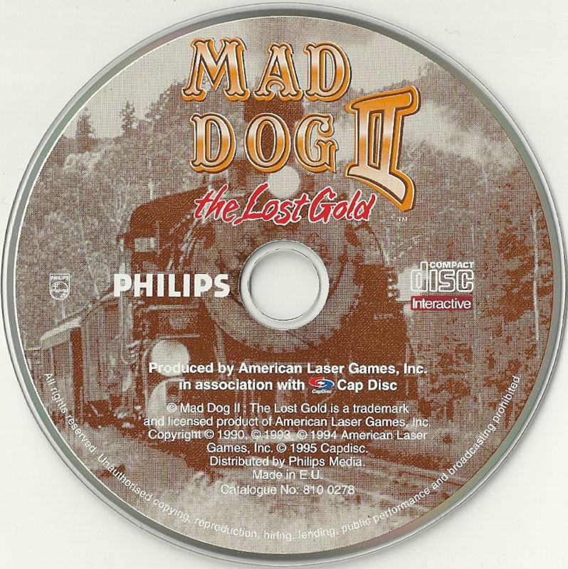 Media for Mad Dog II: The Lost Gold (CD-i)
