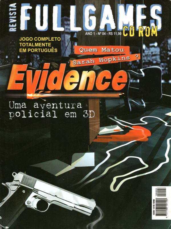 Front Cover for Evidence: The Last Report (DOS and Windows) (Fullgames covermount)