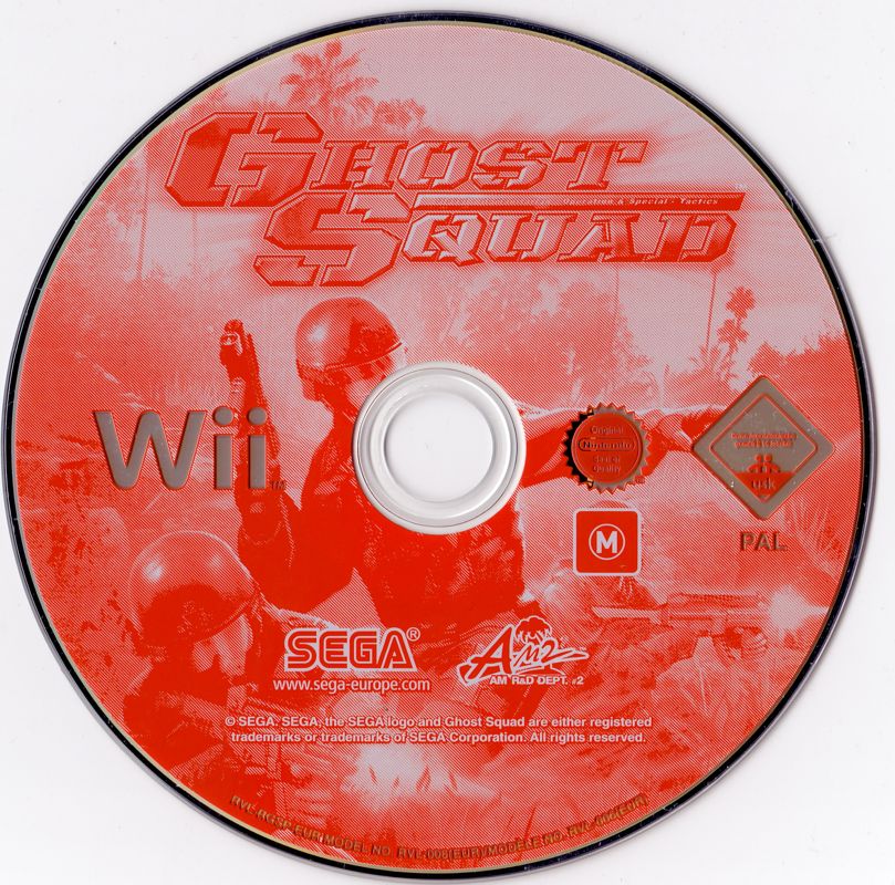 Media for Ghost Squad (Wii)