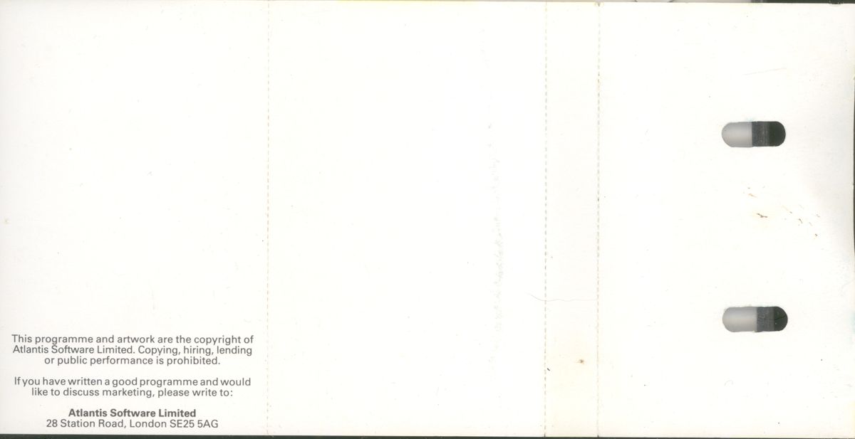 Inside Cover for Crack-Up (ZX Spectrum)