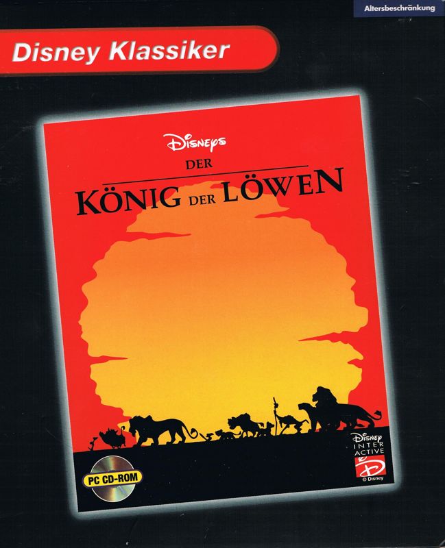Front Cover for The Lion King (Windows) (Disney Klassiker release)