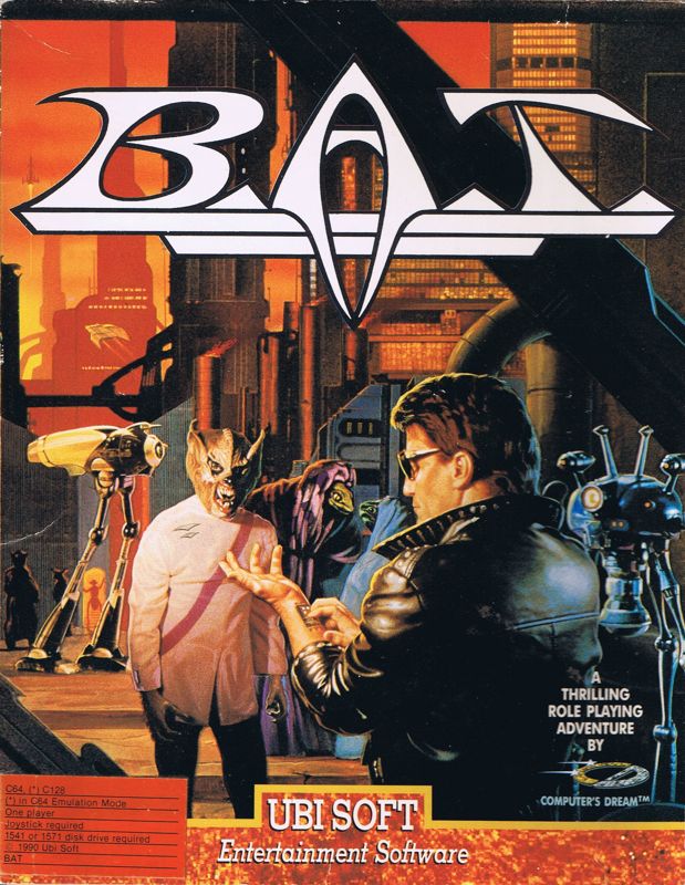 Front Cover for B.A.T. (Commodore 64)