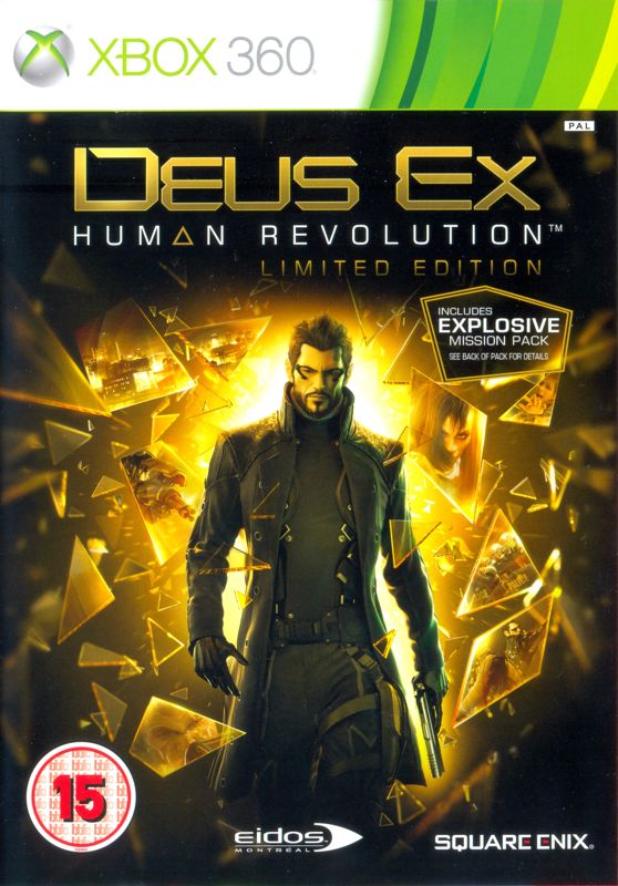 Front Cover for Deus Ex: Human Revolution: Limited Edition (Xbox 360)