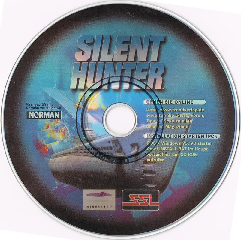 Media for Silent Hunter (DOS) (PC Spiele Power #1 Covermount)
