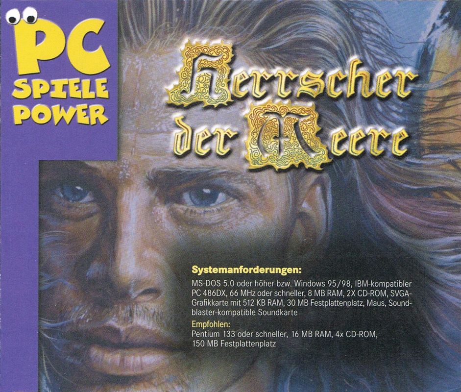 Back Cover for Herrscher der Meere (DOS and Windows) (PC Spiele Power #3 Covermount)