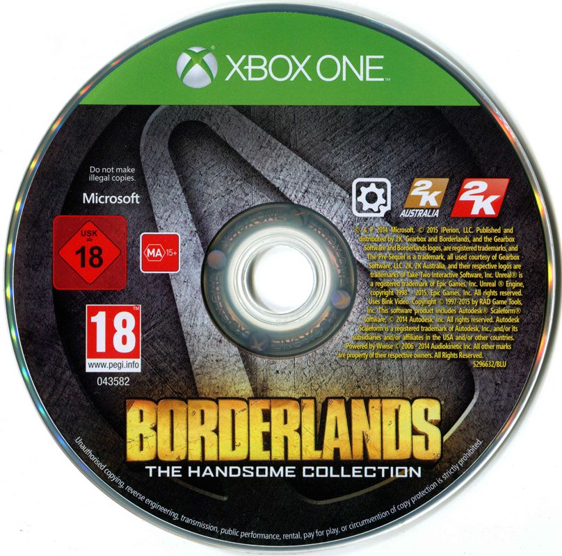 Media for Borderlands: The Handsome Collection (Xbox One)