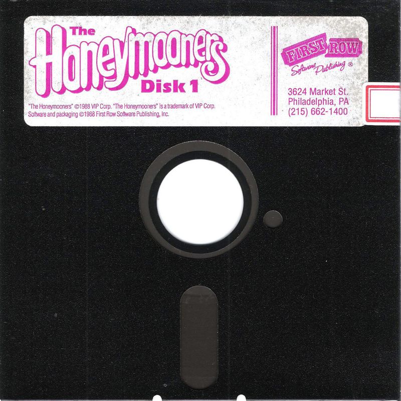 Media for The Honeymooners (DOS) (5.25" Release): Disk (1/2)